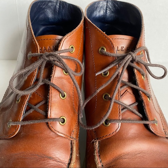 Cole Haan Lunagrand Leather Chukka Boots - Picture 3 of 16